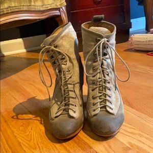 Rag & Bone Lace Up Bootie